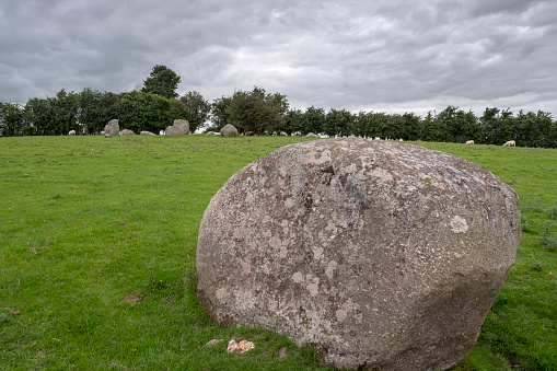 Piper's Stone circle. Athgreany, Co. Wicklow. Ireland. July 2020