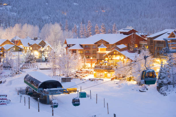 istock Whistler Creekside during winter 1255448026