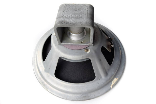 istock an Antique Soviet woofer 5gd-3 from vintage acoustics Symphony. 1255449398