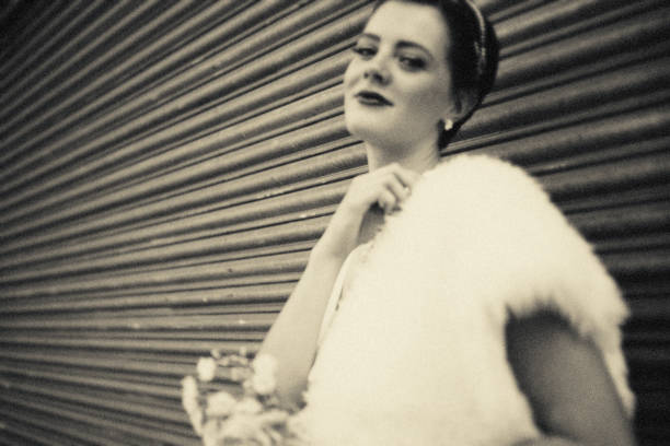 istock The lovely bridesmaid at the gate 1255462977