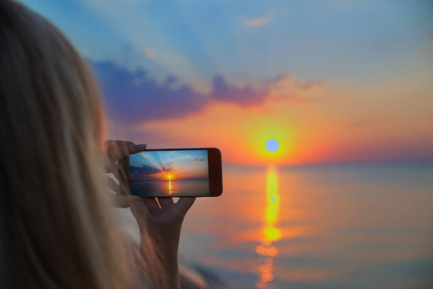 istock Very beautiful sunrise on the Mediterranean coast 1255464309