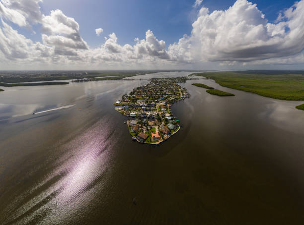 istock Drone photo Matlacha Florida USA 1255468330