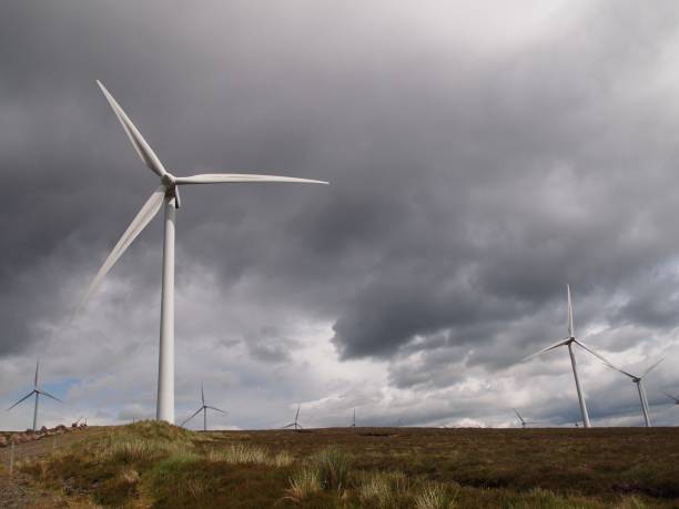 istock View of wind farm in Scotland 1255471172