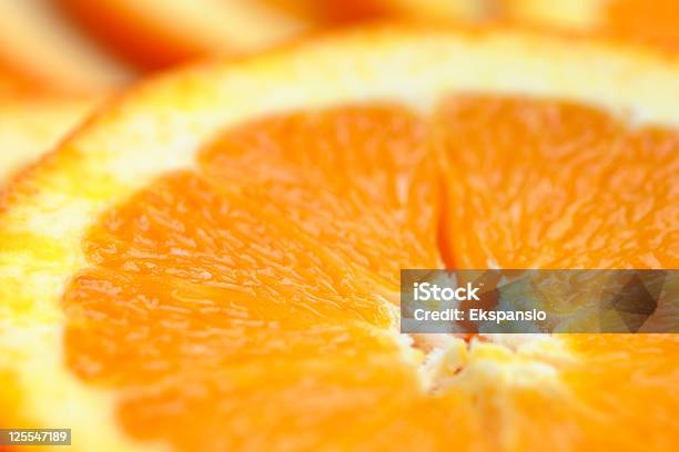 Closeup Of Fresh Refreshing Juicy Organic Orange Rings Stock Photo - Download Image Now