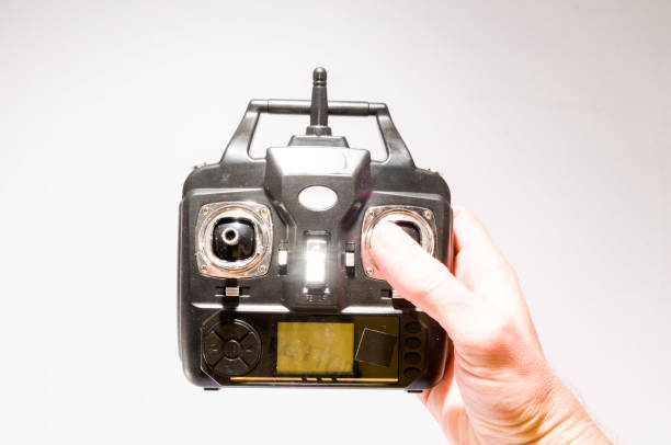 istock Modern Technology Copter closeup Aircraft Drone 1255473819