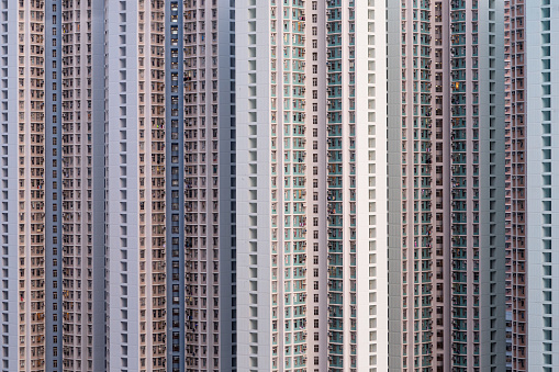 Residential buildings in Tin Shui Wai, Hong Kong