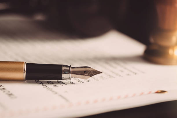 istock Law, notary, attorney background theme 1255480972