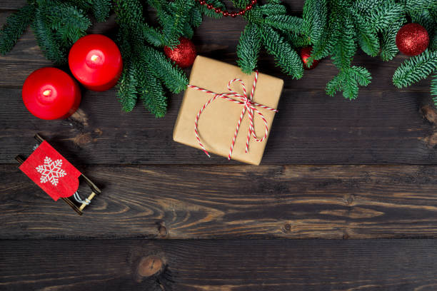 istock romantic new year concept objects on the table and gift in retro style 1255490890