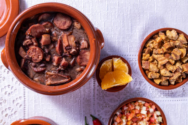 istock Feijoada, the Brazilian cuisine tradition and typical food 1255491283