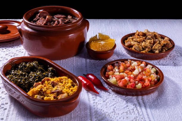 istock Feijoada, the Brazilian cuisine tradition and typical food 1255491299