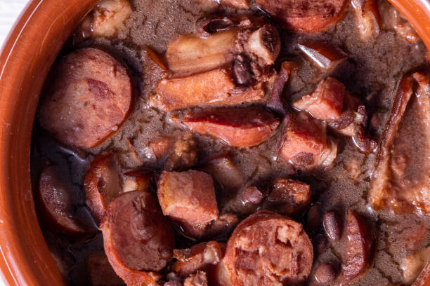 istock Feijoada, the Brazilian cuisine tradition and typical food 1255491312