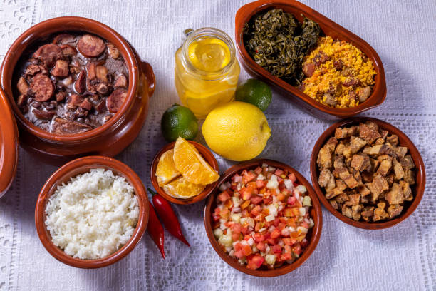 istock Feijoada, the Brazilian cuisine tradition and typical food 1255491549