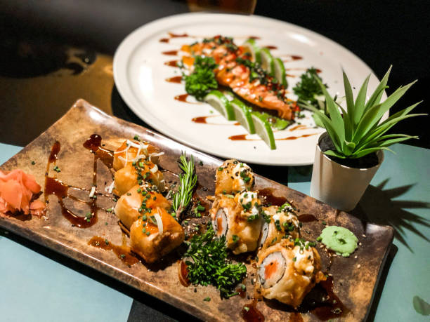 istock Sushi view photography 1255499416
