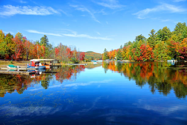 istock Autumn in the Adirondacks 1255504397