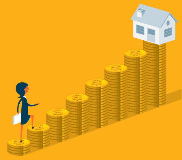 istock Rise in house prices - Businesswoman 1255504994