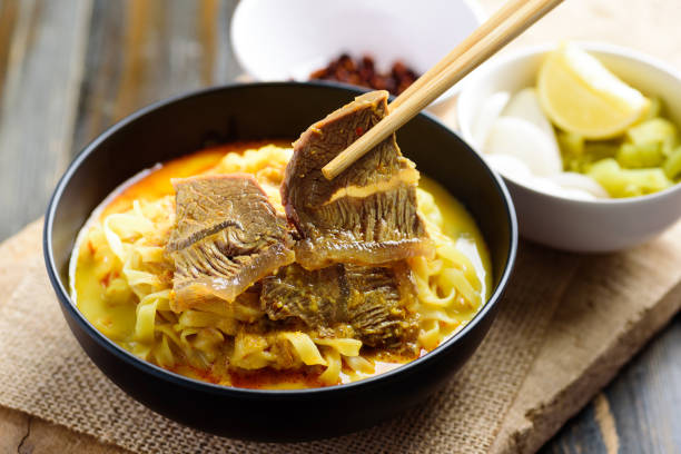 istock Northern Thai food (Khao Soi) 1255506426