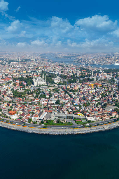 istock Hagia Sophia and Sultan Ahmet district in Istanbul. 1255515719