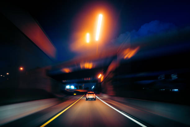 istock Nearly empty motorway Miami Florida during covid pandemic 1255517238
