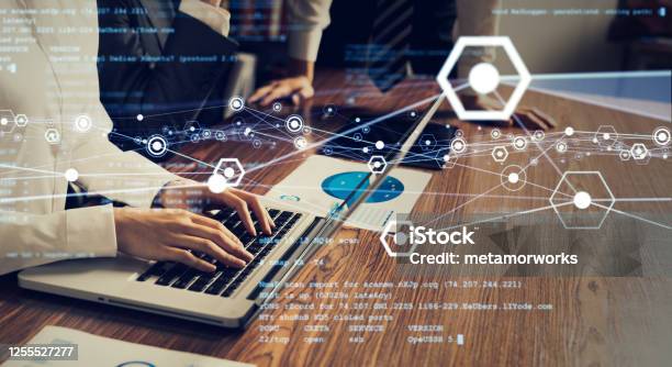 Communication Network Concept Iot Telecommunication Stock Photo - Download Image Now