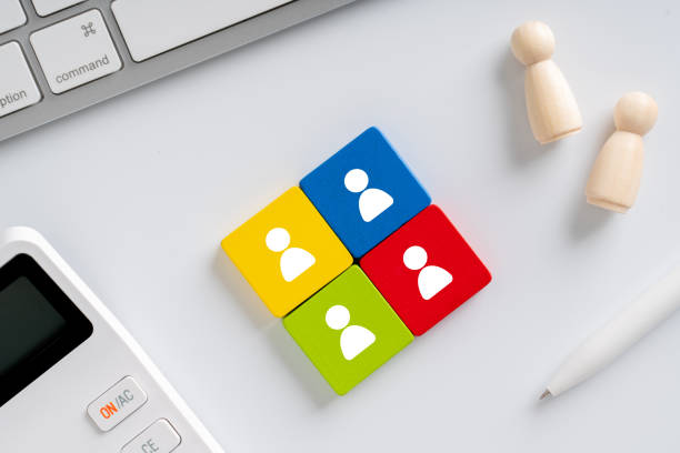 istock Business & HR icon on jigsaw puzzle 1255527724