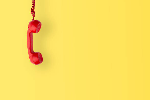 istock Vintage & retro telephone for call center concept 1255527752