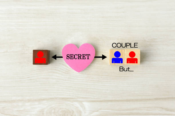 istock Love affair images, person correlation diagram 1255529424