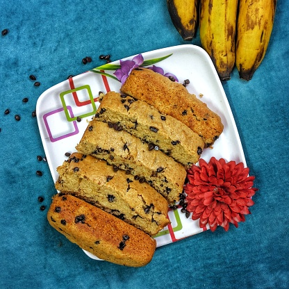 Banana tea cake for snacks