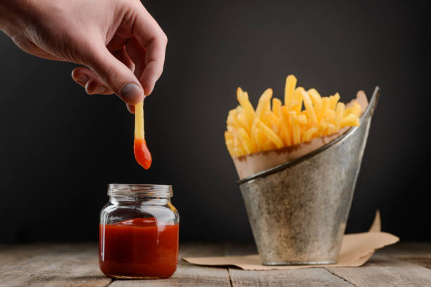 istock Eating French fries 1255537966