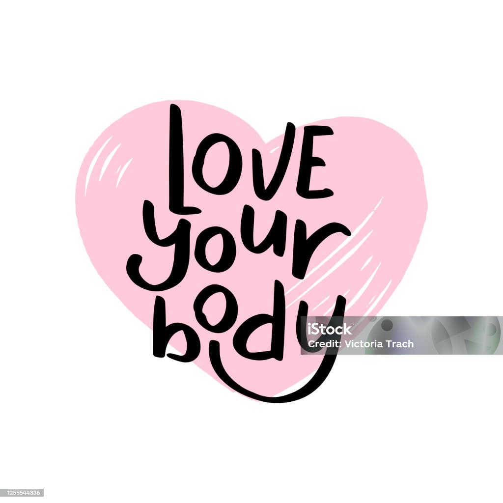 Body Calligraphy Vector Calligraphy Illustration Isolated On White Background Stock ...