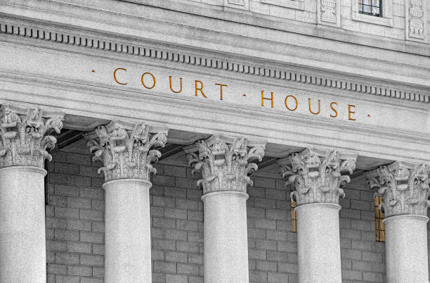 inscription on the courthouse inscription on the courthouse close-up juror stock pictures, royalty-free photos & images