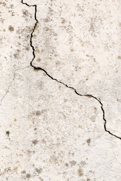 istock Abstract concrete, weathered with cracks and scratches. Landscape style. Grungy Concrete Surface. Great background or texture. 1255554057