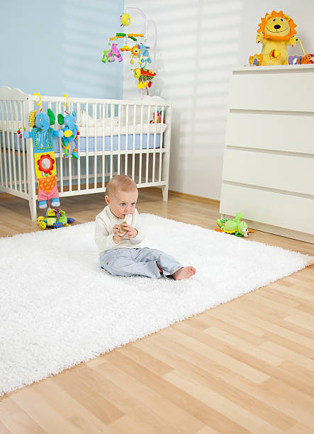 istock Baby Boy In Nursery 125556026
