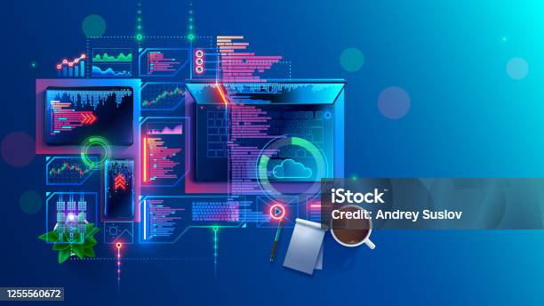 Concept Of Programming Coding Computer Software Program Development ...
