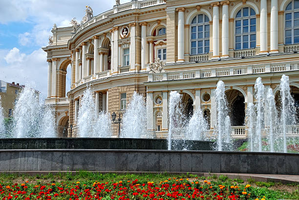 istock Public opera theater in Odessa Ukraine 125556785