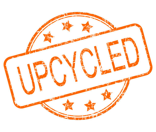 istock Upcycled rubber stamp – illustration 1255567945