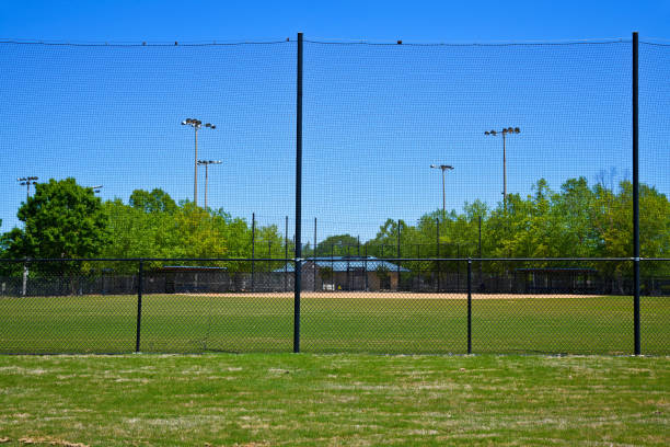 istock Empty Baseball Field Closed during Coronavirus Pandemic 1255570039