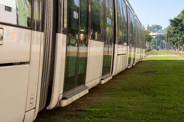 istock passenger transport train known as VLT in Rio de Janeiro 1255582468