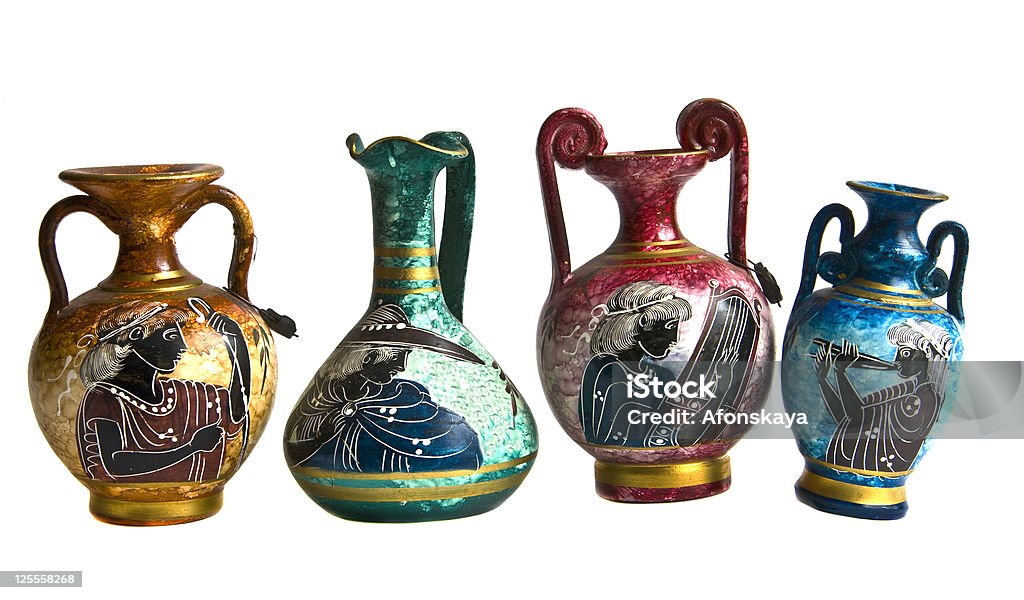 amphoras griega - Foto de stock de Cultura griega libre de derechos
