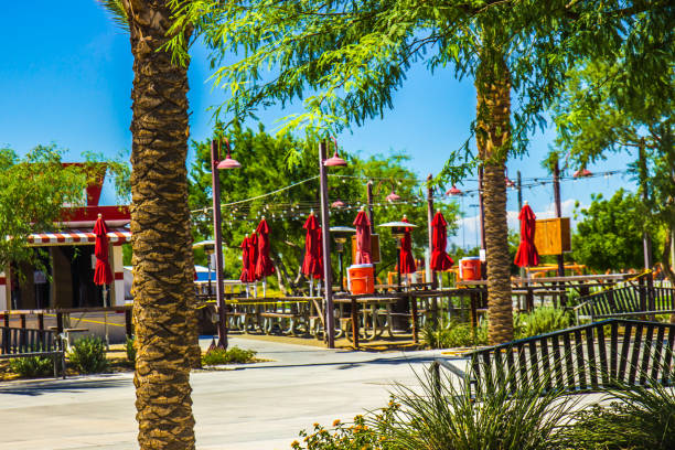 istock Outdoor Restaurant Closed Due To Coronavirus Quarantine 1255585599