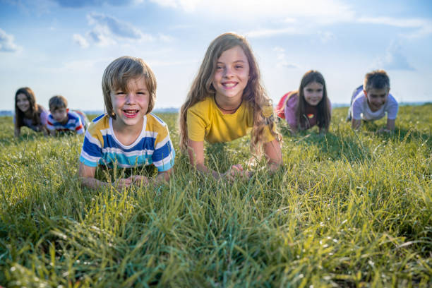 istock Children has sport training in nature 1255605166