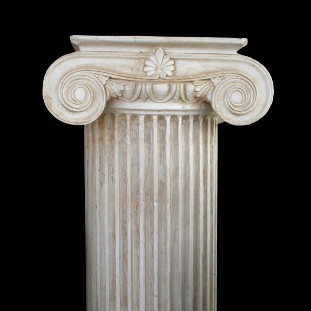 isolé colonne - column greece pedestal classical greek photos et images de collection