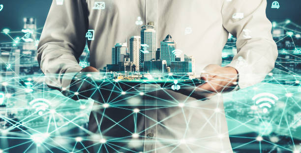 istock The modern creative communication and internet network connect in smart city 1255614236