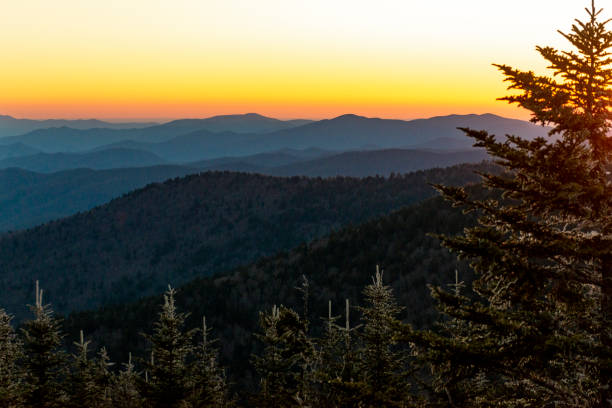 istock Great Smoky Mountains from the Clingmans Dome 1255616371