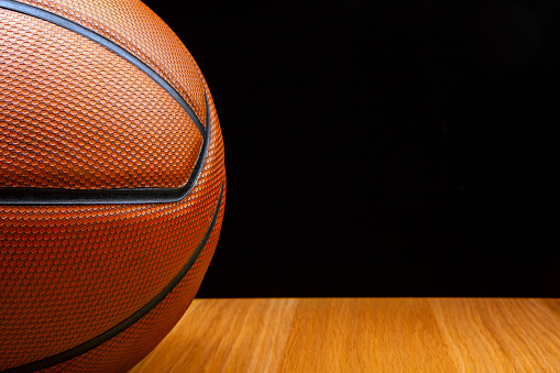 image of basketball wooden desk