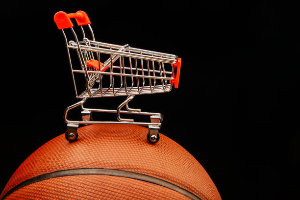 istock image of basketball trolley dark background 1255618264