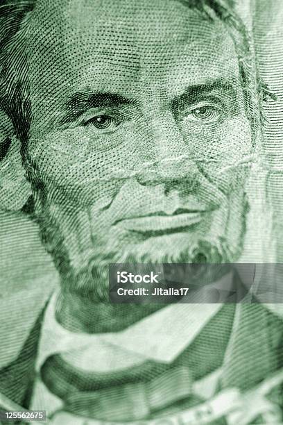 Abraham Lincoln Na 5 Dolarów Usa - zdjęcia stockowe i więcej obrazów 5 dolarów USA - 5 dolarów USA, Abraham Lincoln, Banknot