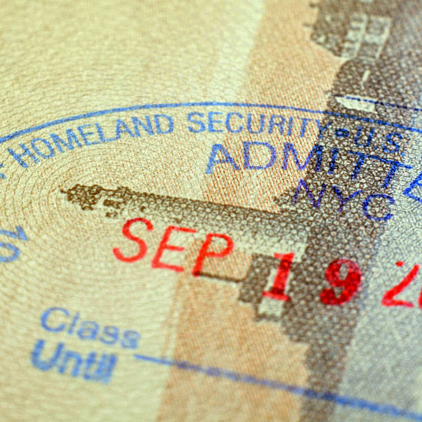 istock U.S. Homeland Security - Passport Stamp 125562689