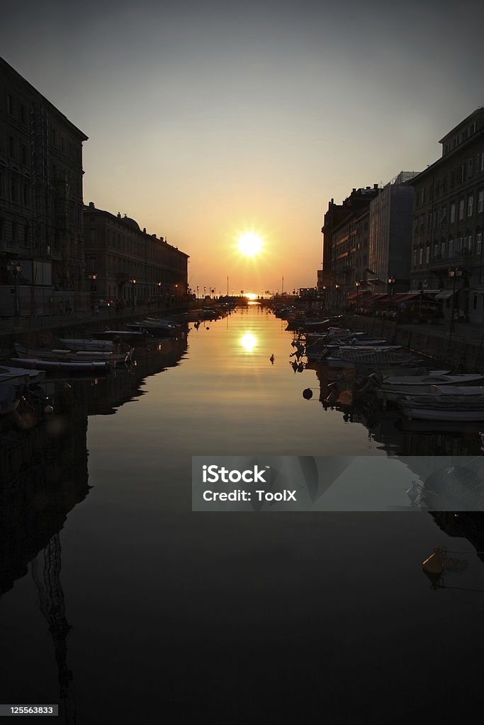 Grande Canal, Trieste - Foto de stock de Exterior royalty-free