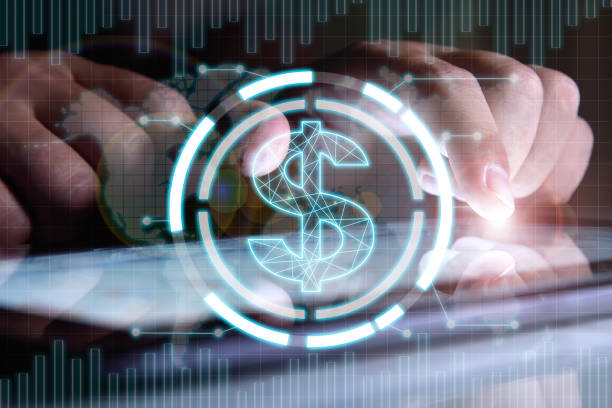 istock Businessman hands analyzing annual report on digital tablet screen 1255643564