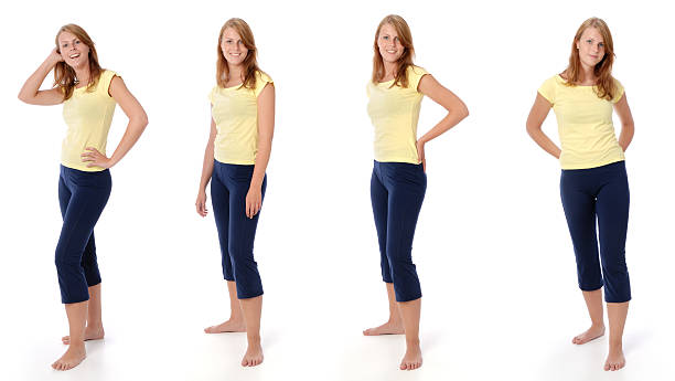 istock Sporty girl set 125565425